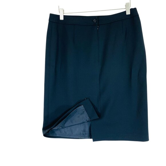black essential pencil skirt size 11 - Picture 8 of 14